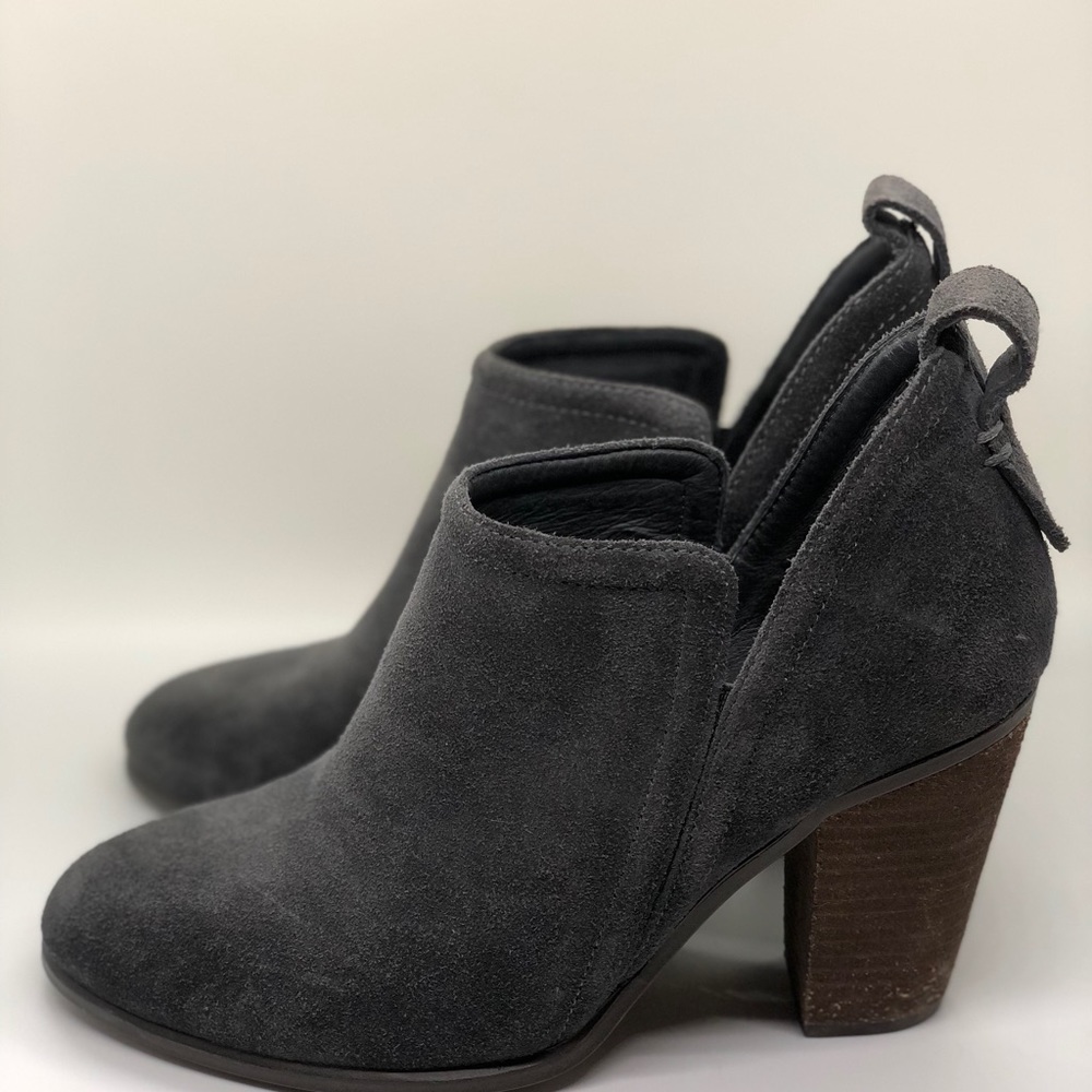 Vince Camuto suede booties